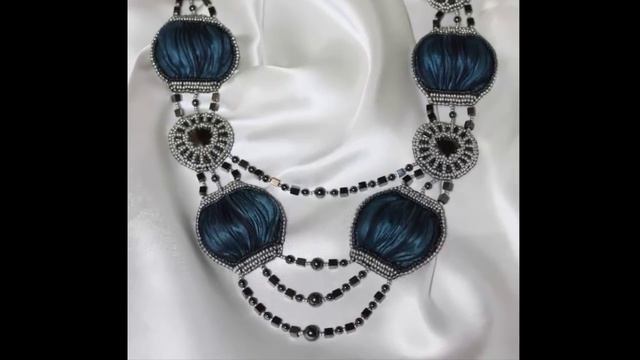 Украшения с лентой шибори