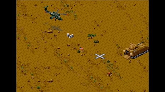 Rus Desert Strike - Прохождение Sega Genesis 1080p60EPX