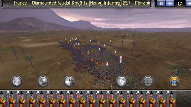 Medieval 2 Total War Mobile Unit Size Huge Gameplay On POCO X3 NFC SNAPDRAGON 732g 6gb Ram