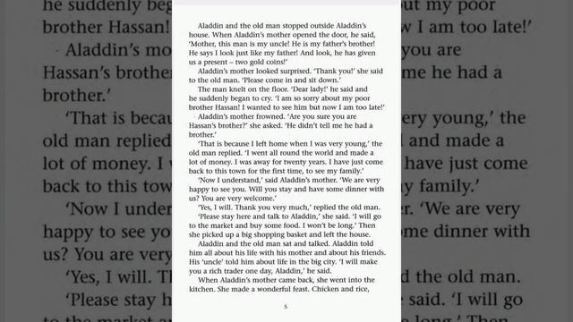 Read Along  Aladdin  Chapter 1: The wizard