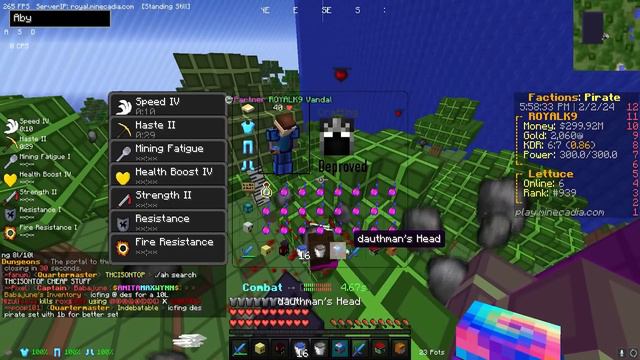 RAIDING THIS SUPER *RICH* F-TOP *BILLION* DOLLAR BASE! | Minecraft Factions | Cadia
