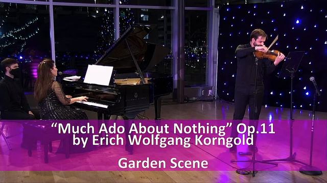 January 6, 2021 Grant Still Suite, Korngold Much Ado, Dvorak Sonatina, Beethoven Variations Se Vuol