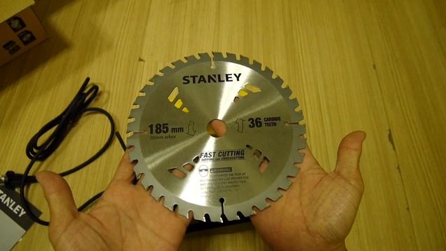 รีวิวเลื่อยวงเดือน Unboxing Stanley STEL311 7 Inc 1510 Watts กด HD นะครับ