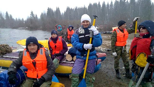 Весенний сплав, хорошее начало