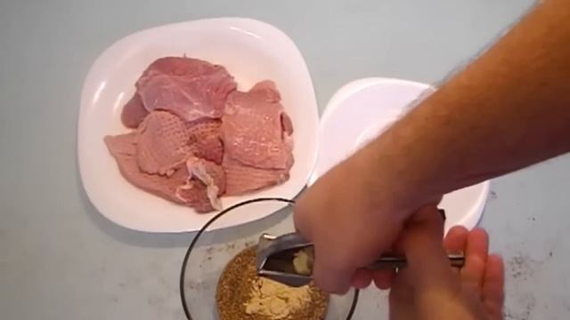 Мясо по-Японски видео рецепт