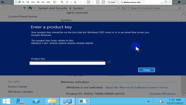 How To Activate Windows Server With Key | Activate Windows Server With A License Key