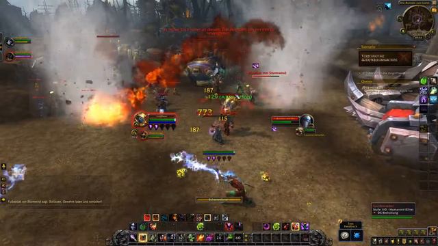 Wow BFA Beta Hexer Start Ins Addon Gameplay