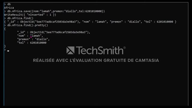 FORMATION DE COMPLET DE A à Z DE MONGODB