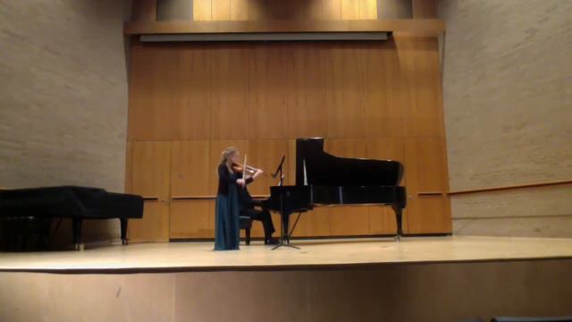 C. Franck - Violin Sonata In A Major (Iwona Augustyn - Violin, Brian Suits - Piano)