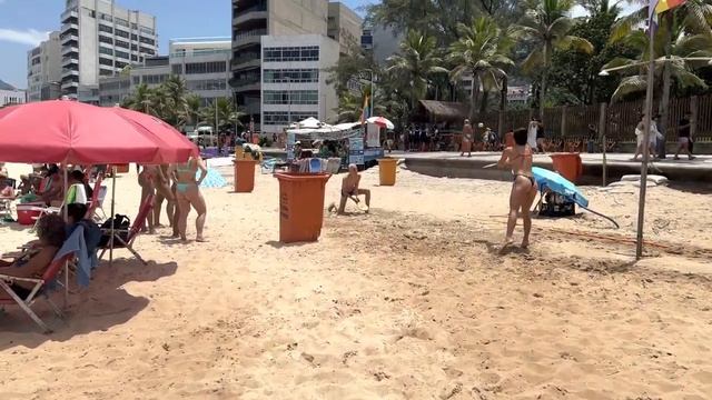 ?? Sunny Day At Ipanema Beach Brazil _ Beach Walk 4K ?.mp4