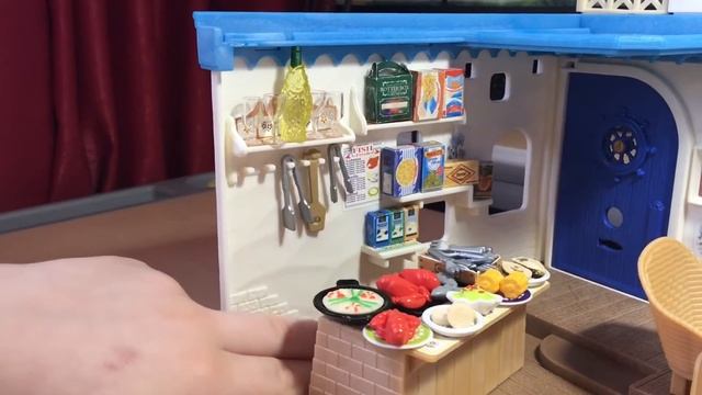 Sylvanian families. Морской ресторан. Новый набор.