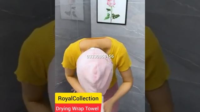 Microfiber Hair Drying Cap Hair Towel Made In Pakistan Export Quality