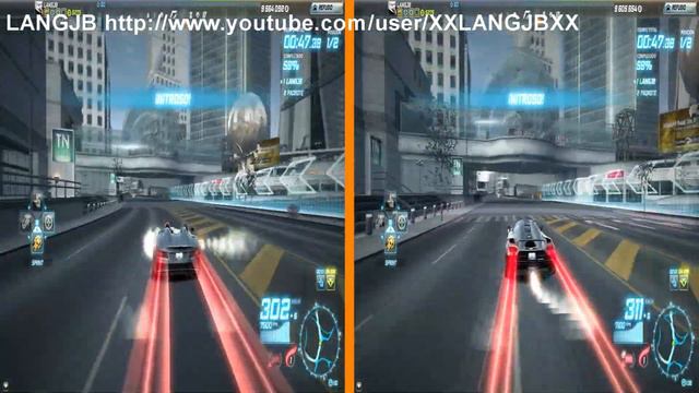 NFS World Mercedes-Benz SLR McLaren Stirling Moss Vs Koenigsegg Agera [LANGJB]