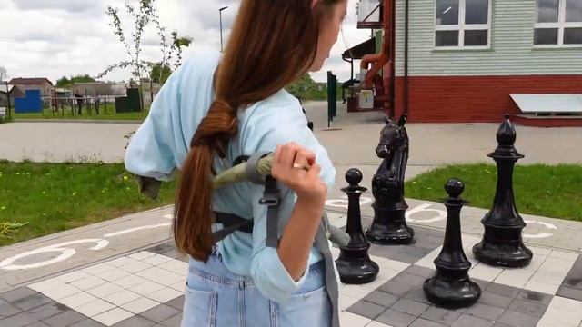 Как надеть эрго-рюкзак Love & Carry One+ для ношения ребёнка за спиной ? POLI NA PALME