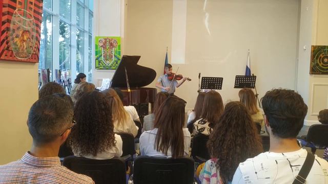 Юсуф Мамедли скрипка СараАкиф фортопиана