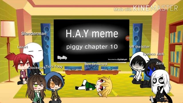 Creepypasta react to Piggy memes...Gacha LifeREAD DESCRIPTION