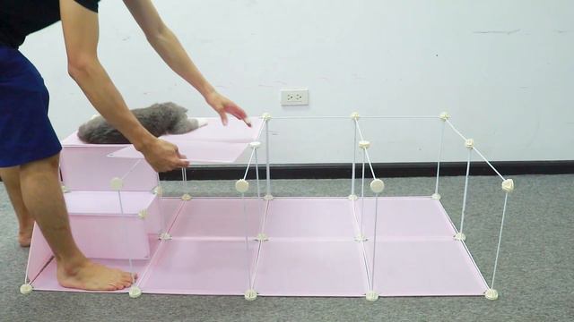 How To Make A Simple And Cool House On Stilts For Pomeranian Poodle Dogs & Kitten - Mr Pet Family #