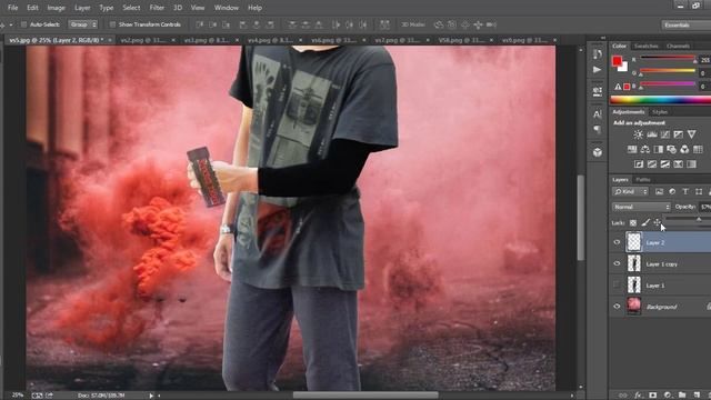 Smoke Gas Editing In Photoshop Cc !! VS OFFICIAL Edit ! Vijay Halder !