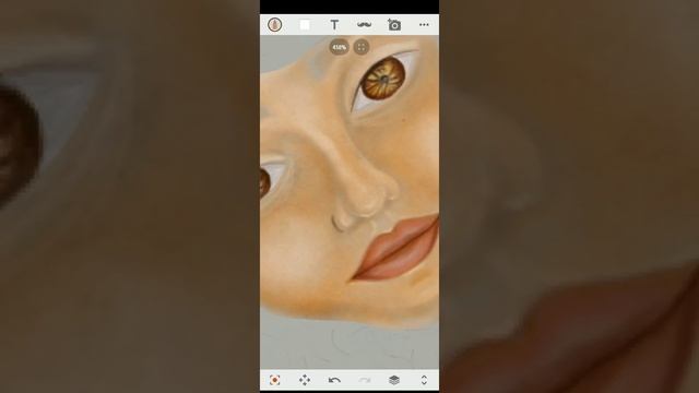 Mockup On Sketch App Before Watercolor
