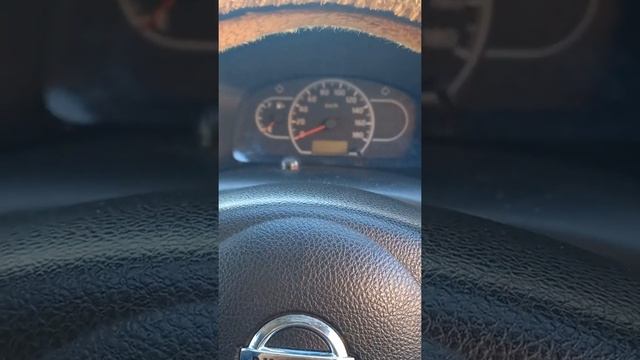 Холодный запуск Nissan AD HR15DE