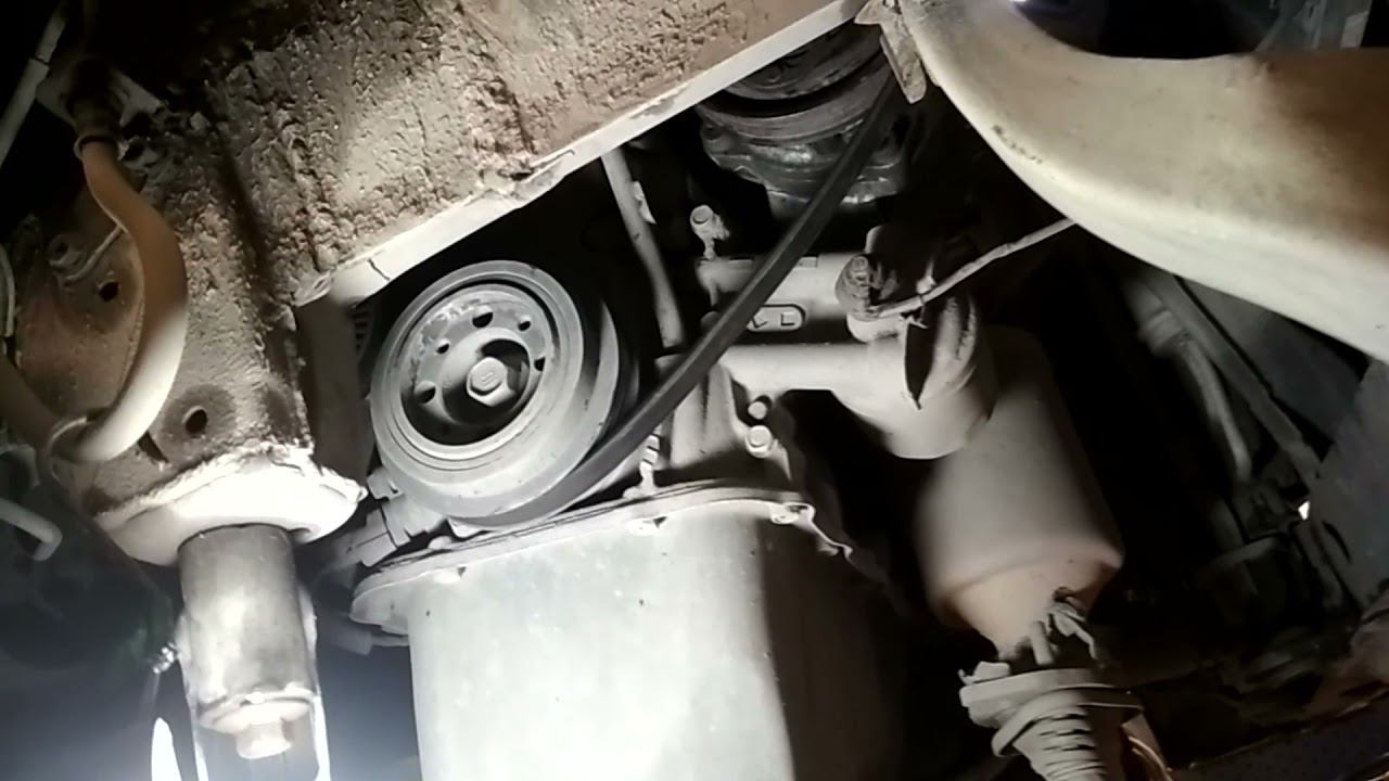 Subaru R замена компрессора кондиционера!