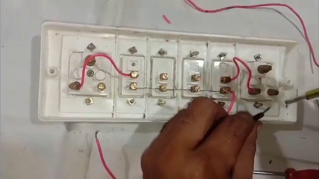 How To Make 4 Switch 2 Socket Board Wiring|| Board Wiring Karne Ka Asan Tarika