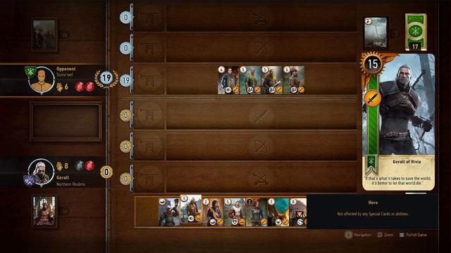 THALER GWENT CARD - HOW TO GET GERALT OF RIVIA GWENT CARD #THE_WITCHER_WILD_HUNT