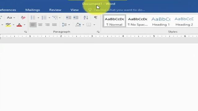 Microsoft Word 2016 Introduction User Interface In Urdu Hindi