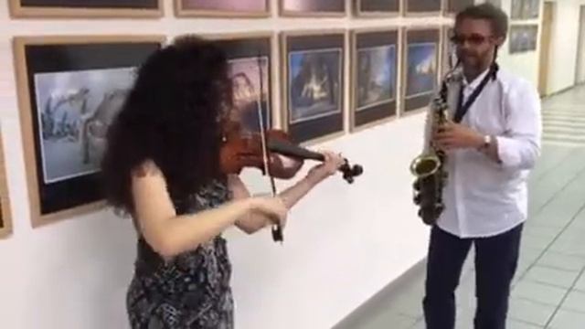 Ширли и Володя- дуэт скрипки и саксофона