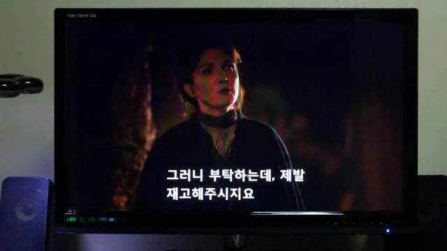 퍼스트 FSM 250YR LED 모니터로 미드보기