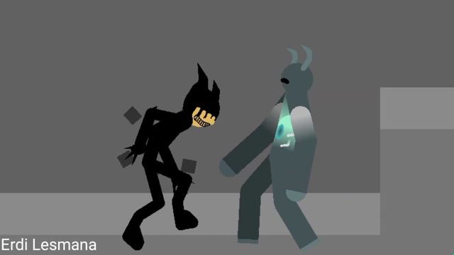 Ink Demon Bendy Vs Warden (Minecraft)