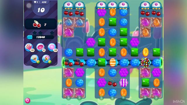 Candy Crush Saga | Level 459 | ⭐️⭐️⭐️ | NIGHTMARISHLY HARD LEVEL | (NO BOOSTER)