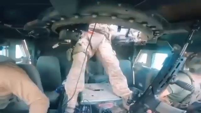 ?Кадры из Хаммера переданный украинцам.