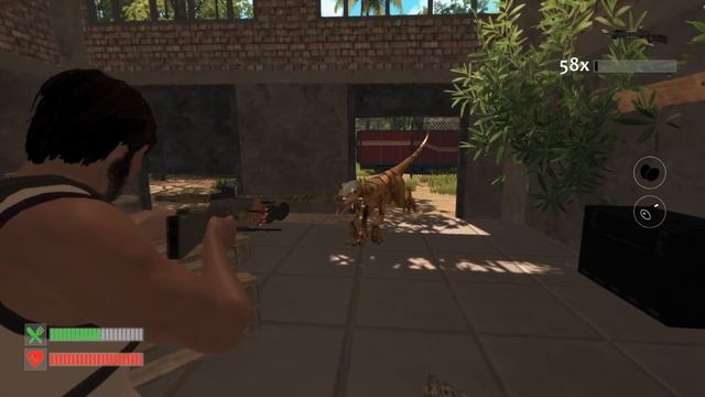 ▼диносос адвенчерс часть 1 (Dinosis Survival)