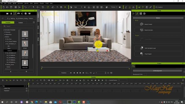 IClone 7 Уроки от MagNat Урок 144 Объединяем 2D и 3D в проекте достигнув реалистичности