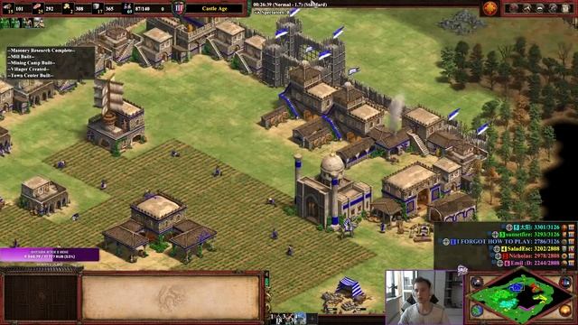 КИТАЙСКАЯ МАШИНА В Age Of Empires 2 | командная игра с Винчом и Sunsetfire