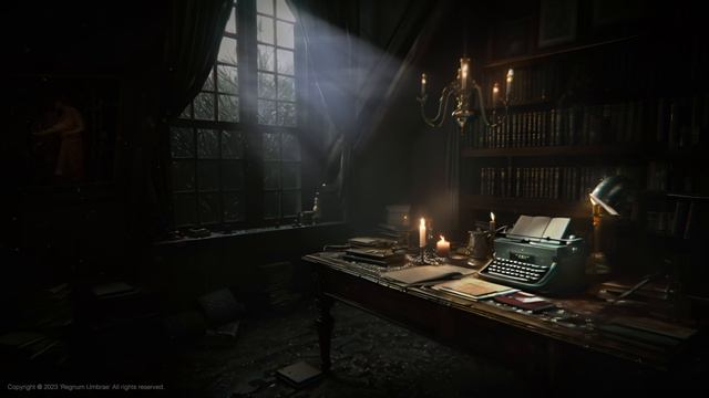 𝐕𝐢𝐜𝐭𝐨𝐫𝐢𝐚𝐧 𝐌𝐲𝐬𝐭𝐞𝐫𝐲 𝐖𝐫𝐢𝐭𝐞𝐫'𝐬 𝐑𝐨𝐨𝐦   𝐌𝐞𝐥𝐚𝐧𝐜𝐡𝐨𝐥𝐢𝐜 𝐏𝐢𝐚𝐧𝐨 𝐟𝐨𝐫 𝐅𝐨𝐜𝐮𝐬 𝐚𝐧𝐝 𝐂𝐫𝐞𝐚𝐭𝐢𝐯𝐢𝐭𝐲   𝐃𝐚𝐫𝐤 𝐀𝐜𝐚𝐝𝐞𝐦𝐢𝐚