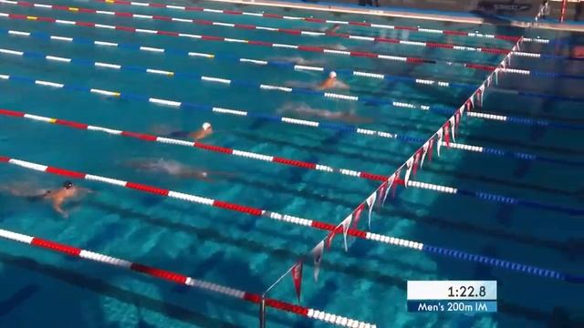 Возвращение Райана Лохте. Победа на 200 м Комплексное плавание на американском отборе