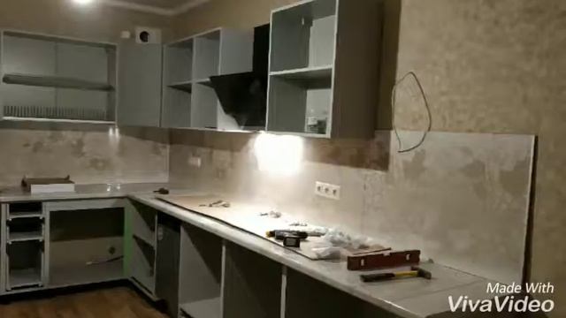 Краткая последовательность сборки кухни