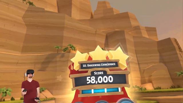 Erstes Offizielles Angry Birds VR Spiel - Isle Of Pigs - German Gameplay And Review