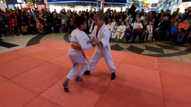 Выступление отделения дзюдо ДЮКФП №4 на 8 ом фестивале боевых искусств 