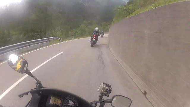 Honda Fireblade 929 RR - Engadin, Austria with friends