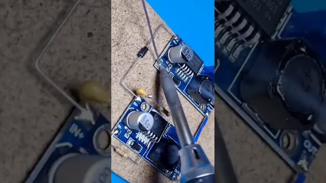 How To Make Symmetrical Power Supply Using DC DC Down Module LM2596 +12V ⧸ -12V  #zaferyildiz