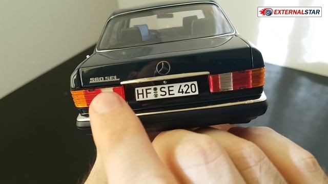 Mercedes-Benz 560 SEL W126 1991 Norev 1:18 Review