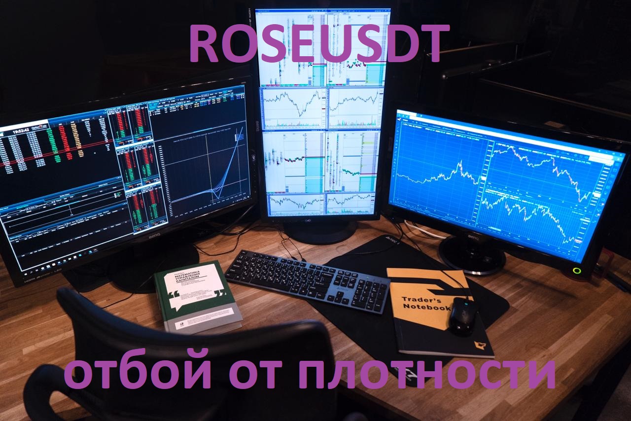 Монета ROSE обьем