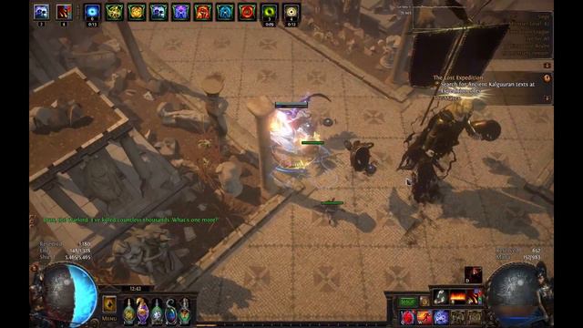 Path Of Exile 3.15 Low Life Blazing Salvo Mine