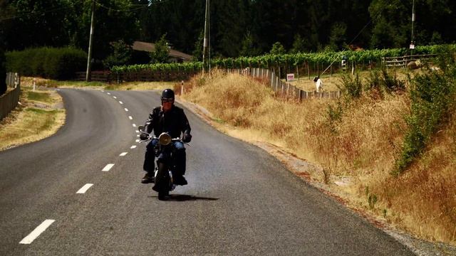 Vintage Motorcycle - 1936 Velocette GTP  - Sony A6500 Test Shoot 4K Footage