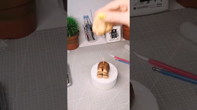 Мамонтенок из мастики. Little Mammoth, Sugar Paste Tutorial