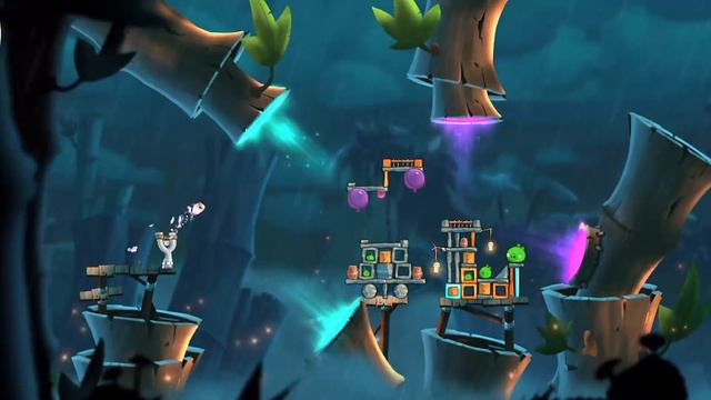 Angry Birds 2 - Rovio BAMBOO FOREST MISTY MIRE 240 BOSS LEVEL Walkthrough