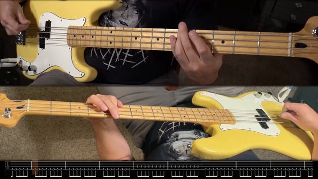 The Arrivals - -1 / Hell Can Wait - Bass Playthrough With Tab - #bass #tablature #basstabs #lessons